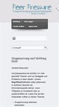 Mobile Screenshot of peerpressure.de